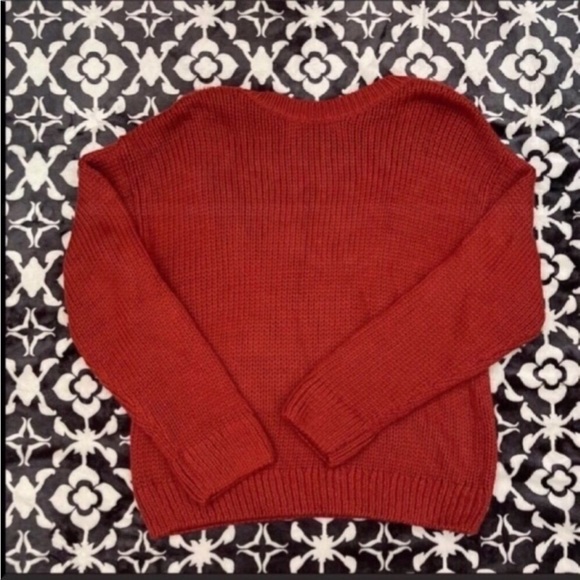 Pink Victoria’s Secret BOYFRIEND V-NECK SWEATER - Picture 5 of 5